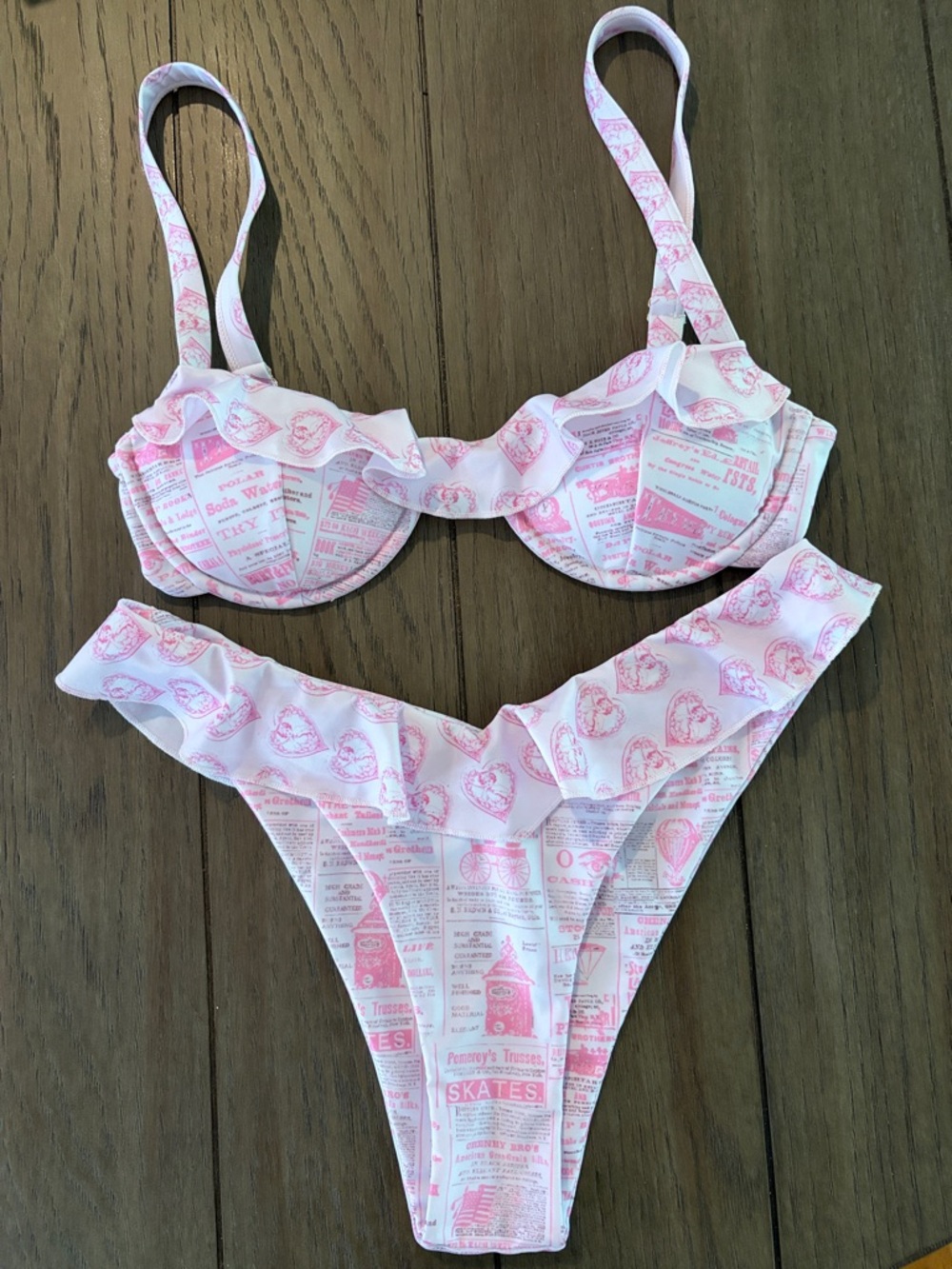 STRAWBERRY MILK MOB Pink Polly Bikini - Picture 4 of 8